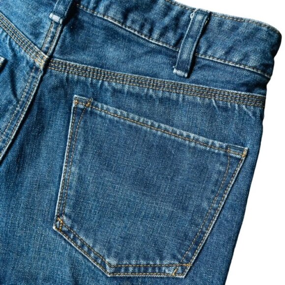 FREE PEOPLE High Rise Button Fly Cutoff Jean Shorts - Size 27 - Picture 4 of 6